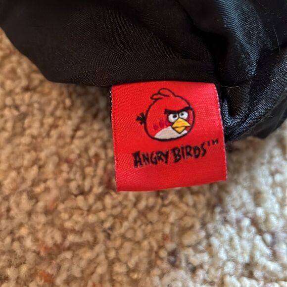 Angry Birds red hat with scarf & hand warmers attached. - Picture 5 of 6